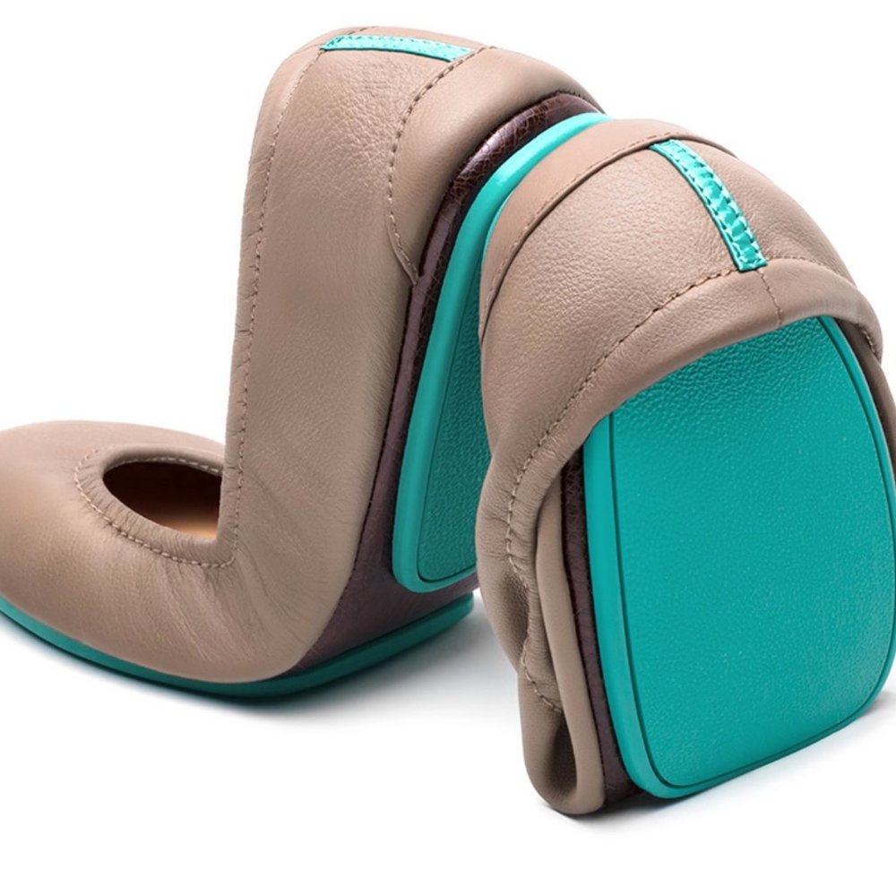 Tieks by Gavrieli Size 9 Taupe Ballet Flats